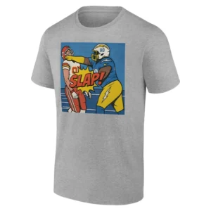 SLAP SHIRT Teair Tart Smacks Travis Kelce Meme Tee Viral NFL Chiefs vs Chargers Drama G