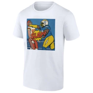 SLAP SHIRT Teair Tart Smacks Travis Kelce Meme Tee Viral NFL Chiefs vs Chargers Drama W