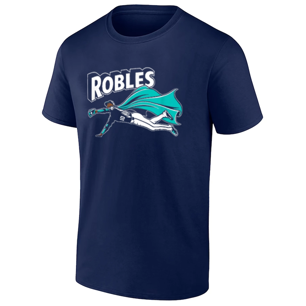 SUPER CATCH SHIRT Victor Robles Seattle Mariners Superman Diving Grab Tee SUPER CATCH SHIRT Victor Robles Seattle Mariners Superman Diving Grab Tee