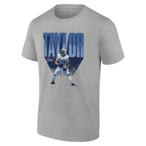 TAYLOR SHIRT Jonathan Taylor Bold Graphic Tee – Indianapolis Colts Fans G