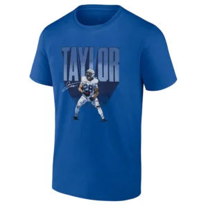 TAYLOR SHIRT Jonathan Taylor Bold Graphic Tee – Indianapolis Colts Fans RB