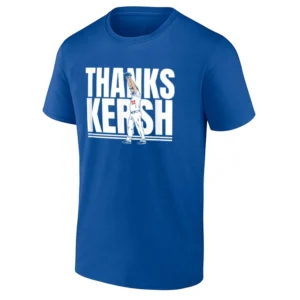 THANKS KERSH SHIRT Clayton Kershaw Los Angeles Dodgers Farewell Tribute Tee
