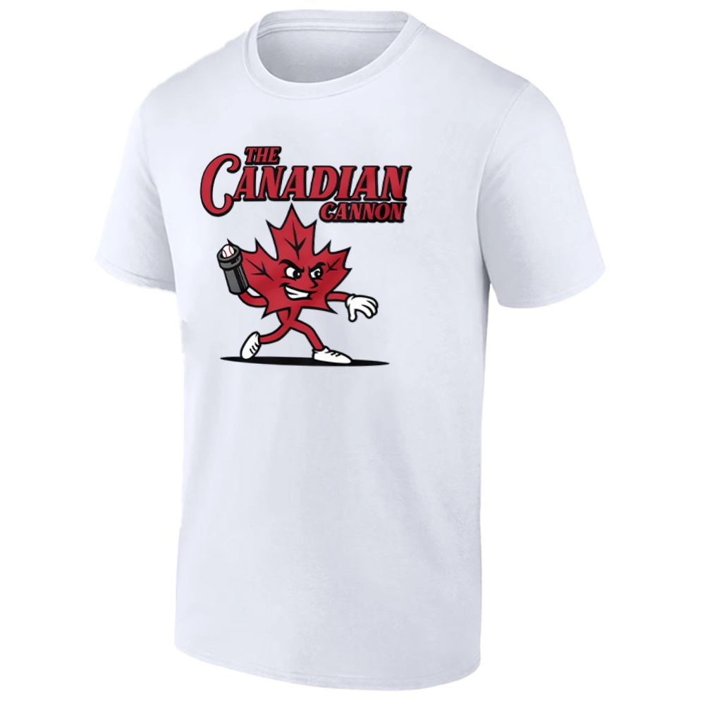 THE CANADIAN CANNON SHIRT Jonah Tong New York Mets Pitching Prospect Tee W THE CANADIAN CANNON SHIRT Jonah Tong New York Mets Pitching Prospect Tee W