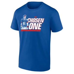 THE CHOSEN ONE SHIRT Jaxson Dart New York Giants 2025 NFL Season Tee RB