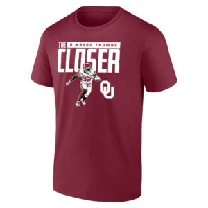 THE CLOSER SHIRT R Mason Thomas Oklahoma Sooners Football
