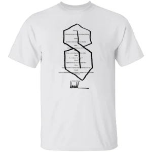 THE COOL S DONALD TRUMP BIRTHDAY CARD SHIRT Retro Graffiti Symbol with Trump Quote Parody Tee W
