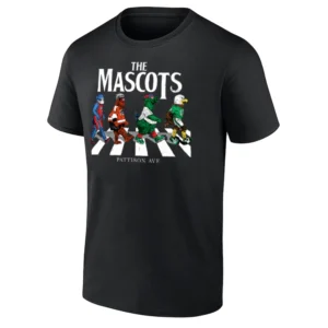 THE MASCOTS PATTISON AVE SHIRT Philadelphia Sports Abbey Road Parody Tee B