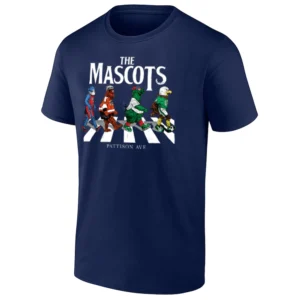THE MASCOTS PATTISON AVE SHIRT Philadelphia Sports Abbey Road Parody Tee N