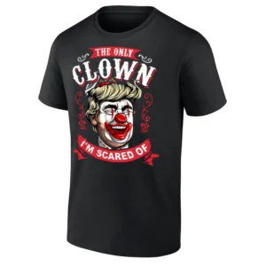 THE ONLY CLOWN I’M SCARED OF SHIRT Anti Donald Trump Funny Resist Tee, Halloween Political Shirt