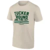 TUCKER ‘ROUND AND FIND OUT SHIRT Tucker Kraft Green Bay Packers Tee S