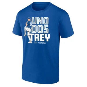 UNO DOS TREY SHIRT Trey Yesavage Toronto Blue Jays Pitching Tee