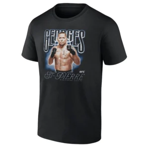 VINTAGE GEORGES ST PIERRE SHIRT UFC Middleweight Division Legend Tee