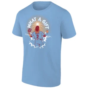 WHAT A GIFT SHIRT Harrison Bader Tribute Tee for Philadelphia Phillies Fans