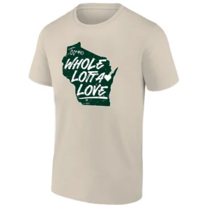 WHOLE LOTTA LOVE SHIRT Jordan Love Green Bay Packers Wisconsin Pride Tee S