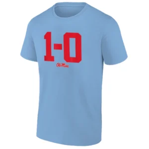 1 0 SHIRT – Ole Miss Rebels Football Tee