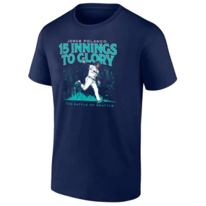 15 INNINGS TO GLORY SHIRT – Jorge Polanco Seattle Mariners Tee