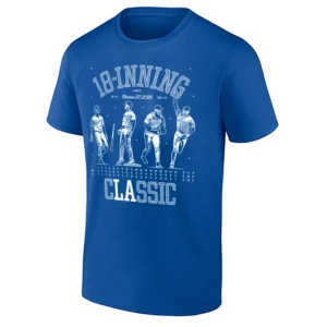 18 INNING CLASSIC SHIRT – Shohei Ohtani, Freddie Freeman, Will Klein & Teoscar Hernández Los Angeles Dodgers Game 3 Tee