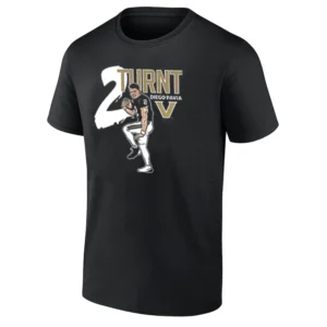 2 TURN’T SHIRT – Diego Pavia Vanderbilt Commodores Football Tee