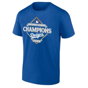 2025 NATIONAL LEAGUE CHAMPIONS LOCKER ROOM SHIRT – Los Angeles Dodgers Celebration Tee RB