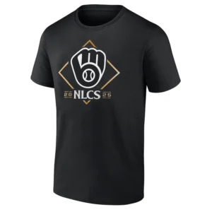 2025 NATIONAL LEAGUE DIVISION SERIES CHAMPIONS LOCKER ROOM SHIRT – Milwaukee Brewers NLCS Tee