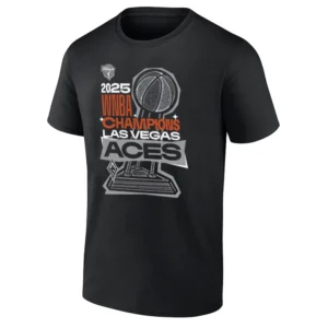 2025 WNBA FINALS LOCKER ROOM CHAMPIONS SHIRT – Las Vegas Aces Victory Edition