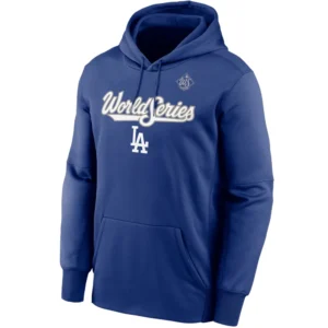 2025 WORLD SERIES AUTHENTIC COLLECTION HOODIE – Los Angeles Dodgers Championship Tee