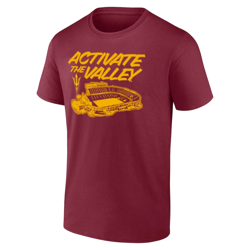 ACTIVATE THE VALLEY SHIRT – Arizona State Sun Devils Football Rally Tee ACTIVATE THE VALLEY SHIRT – Arizona State Sun Devils Football Rally Tee
