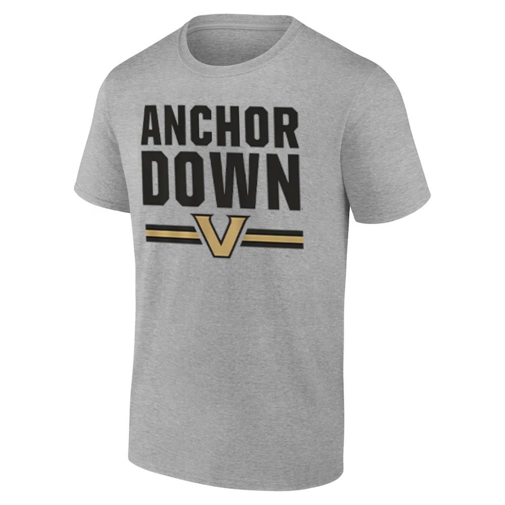 ANCHOR DOWN SHIRT – Vanderbilt Commodores Football Pride Tee ANCHOR DOWN SHIRT – Vanderbilt Commodores Football Pride Tee