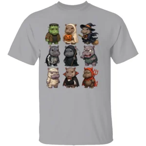 BABY HIPPO GHOST ZOMBIE WITCH HALLOWEEN COSTUME SHIRT – Cute Kids Trick or Treat Tee G