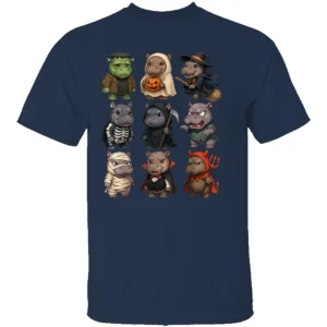 BABY HIPPO GHOST ZOMBIE WITCH HALLOWEEN COSTUME SHIRT – Cute Kids Trick or Treat Tee N