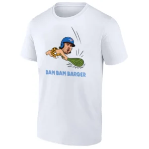 BAM BAM BARGER SHIRT – Addison Barger x Flintstones Toronto Blue Jays Tee