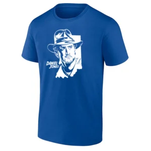 DANIEL JONES SHIRT Indiana Jones x DANIEL JONES Indianapolis Colts QB Fan Gear