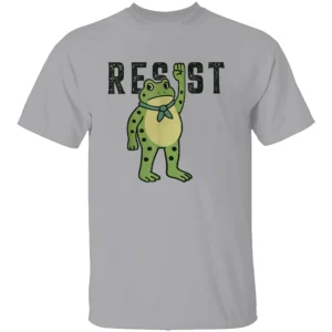FROGS RESIST SHIRT – Portland Frog Protest White Edition T Shirt G