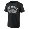 GOD KNOWS I WORKED FUCKING HARD THIS SUMMER SHIRT – Victor Wembanyama Spurs Statement Tee