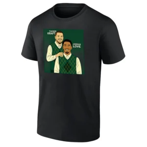 GREEN BAY STEP BROTHERS SHIRT – Tucker Kraft & Jordan Love – Green Bay Packers 2025 Sunday Night Football Tee B
