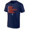 HEAT SHIRT – Virginia Cavaliers Football “Humility. Effort. Accountability. Respect. Toughness.” Tee