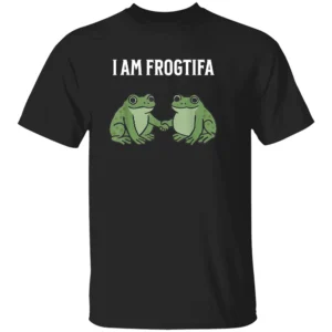 I AM FROGTIFA SHIRT – Portland Frog Protest Unity T Shirt B
