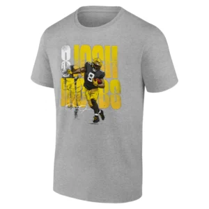 JOSH JACOBS STIFF ARM SHIRT Green Bay Packers Football Tee G