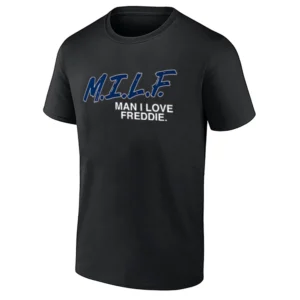LA M.I.L.F SHIRT – Man I Love Freddie Freddie Freeman 2025 World Series Finals Los Angeles Dodgers Tee B