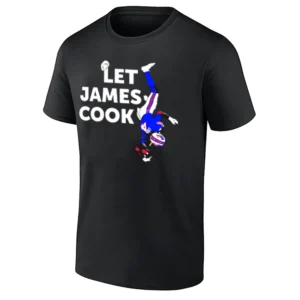 LET JAMES COOK SHIRT – James Cook Buffalo Bills Football Tee B