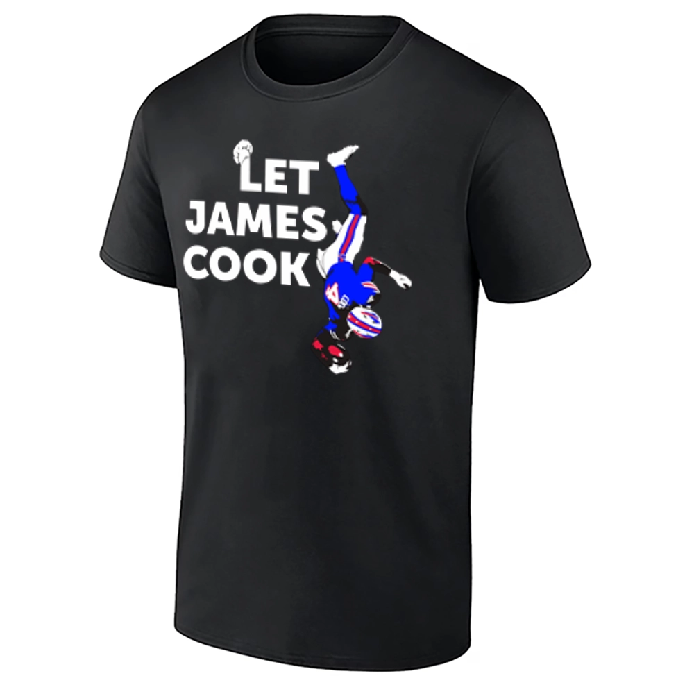 LET JAMES COOK SHIRT – James Cook Buffalo Bills Football Tee B LET JAMES COOK SHIRT – James Cook Buffalo Bills Football Tee B