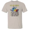LET ME GUESS SHIRT Funny Anxiety & Health Check Stitch Tee S