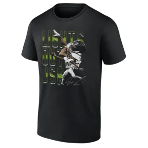 LIGHTS OUT JSN SHIRT – Jaxon Smith Njigba Seattle Seahawks 2025 Highlight Tee