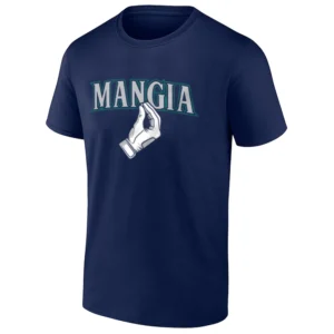 MANGIA SEATTLE SHIRT Che Vuoi Dominic Canzone Italian Hand Mariners Tee