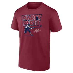 MARTY PARTY SHIRT – Martin Nečas Colorado Avalanche Hockey Tribute Tee