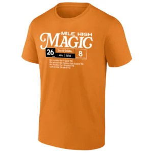 MILE HIGH MAGIC SHIRT – Denver Broncos 26–8 Comeback Victory Tee (Bo Nix Game)