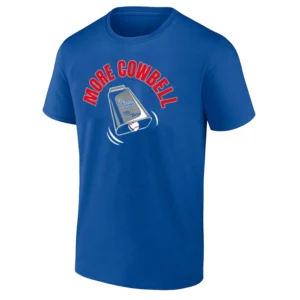 MORE COWBELL SHIRT Moises Ballesteros Chicago Cubs Funny Baseball Tee