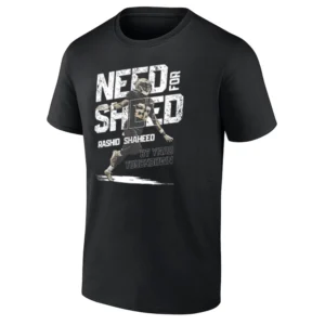 NEW ORLEANS NEED FOR SPEED SHIRT – Rashid Shaheed 87 Yard Touchdown Tee B