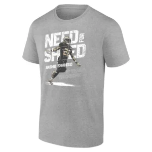 NEW ORLEANS NEED FOR SPEED SHIRT – Rashid Shaheed 87 Yard Touchdown Tee G