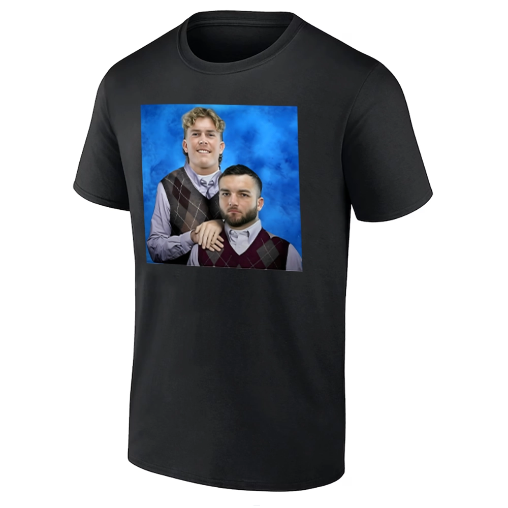 NEW YORK FOOTBALL STEP BROTHERS SHIRT Jaxson Dart & Cam Skattebo New York Giants b NEW YORK FOOTBALL STEP BROTHERS SHIRT Jaxson Dart & Cam Skattebo New York Giants b